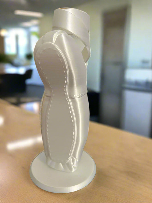 Ballet Pointe Shoe Vase – Elegant 3D Printed Display Piece