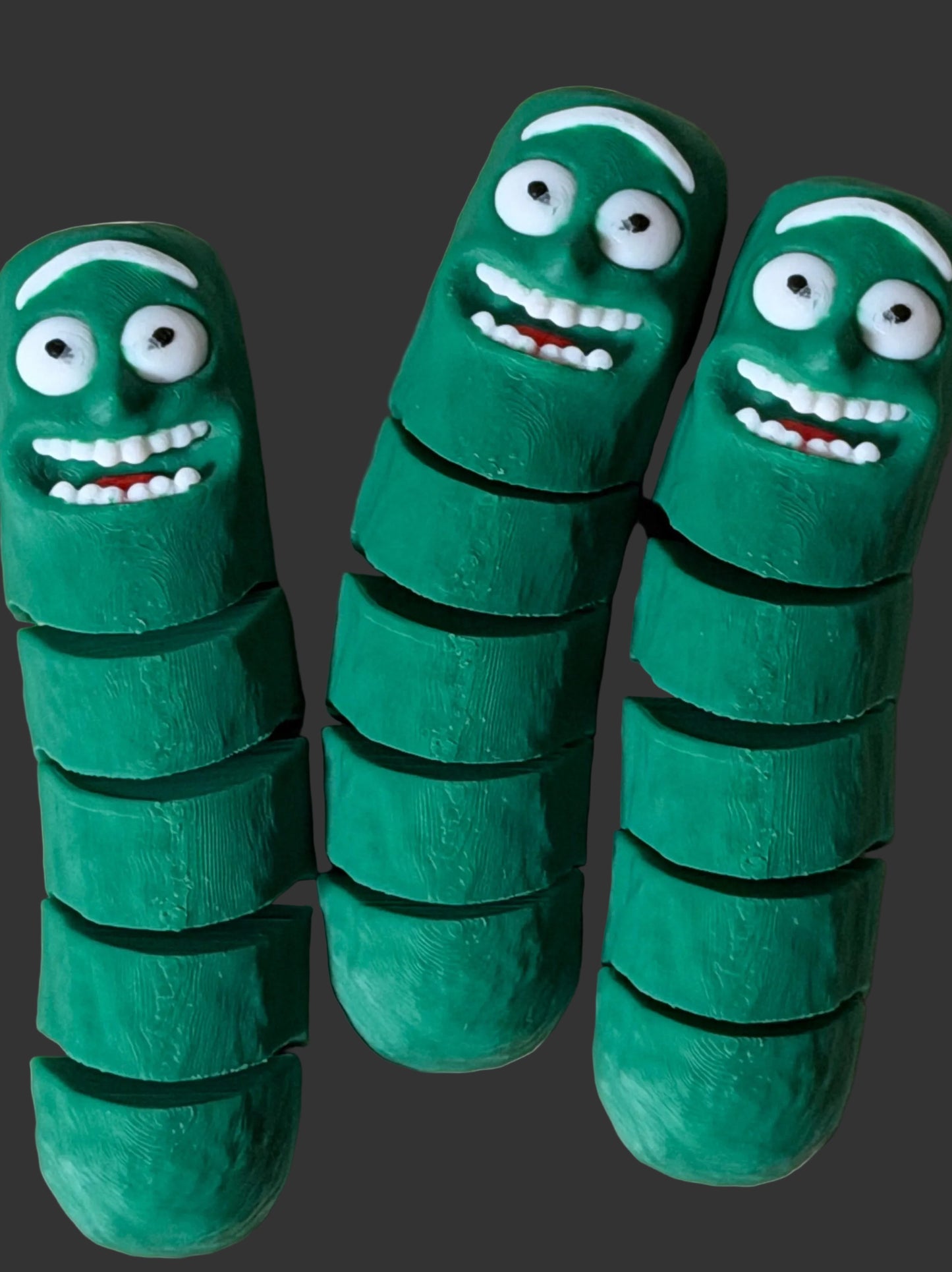 Articulated Crazy Pickle Figure – 3” Mini