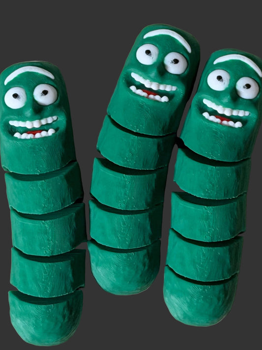 Articulated Crazy Pickle Figure – 3” Mini