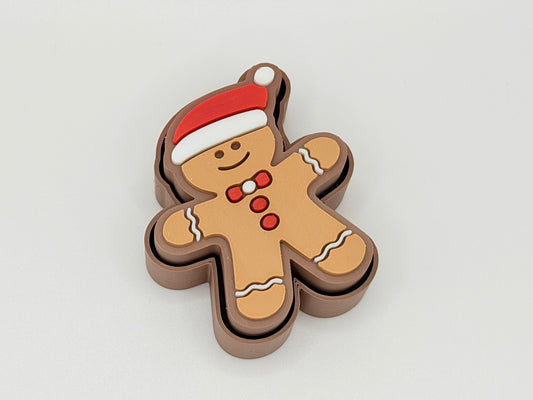 Fidget Clicker - Gingerbread Santa