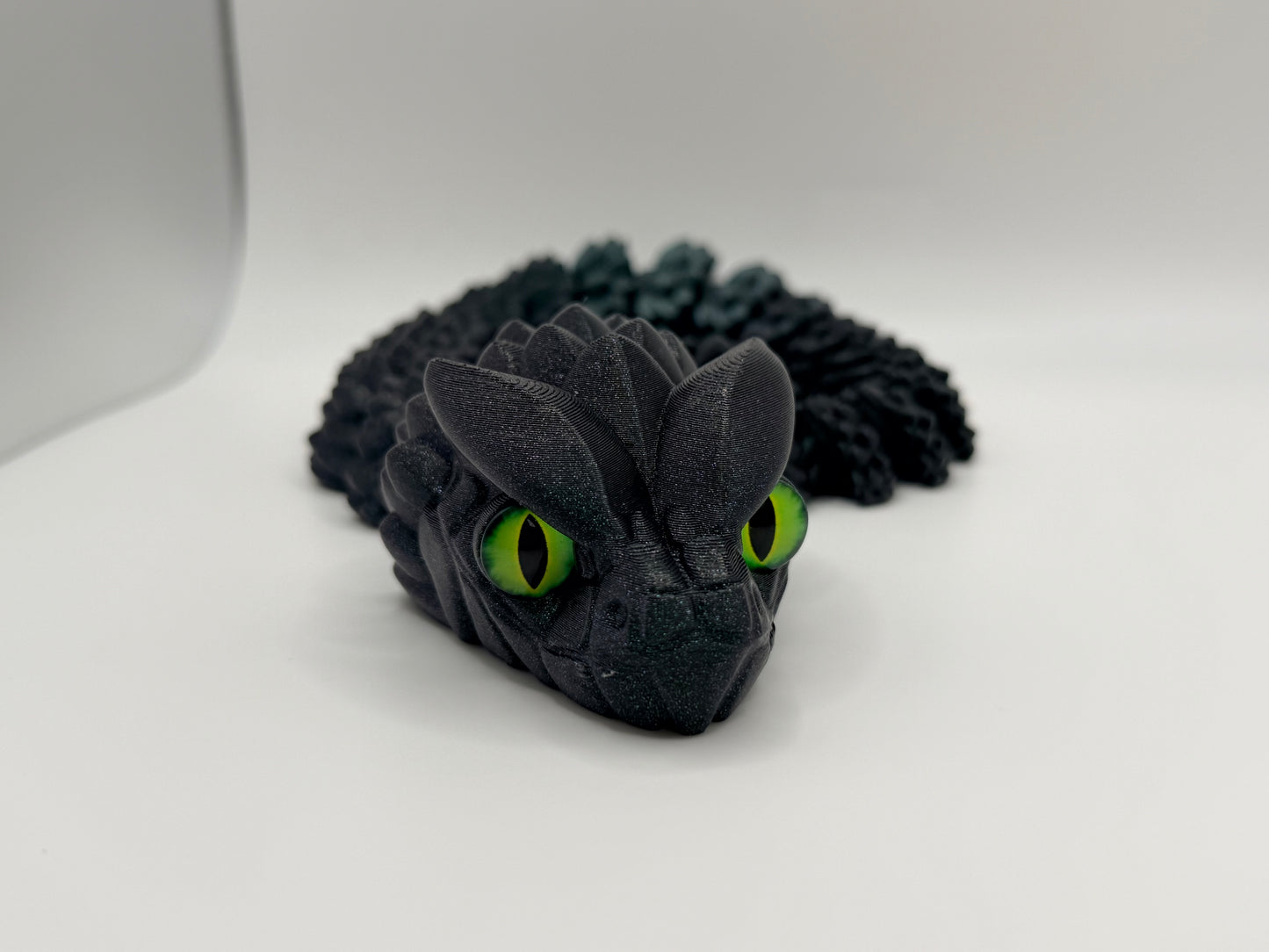 Snake - Dark Green Sparkle