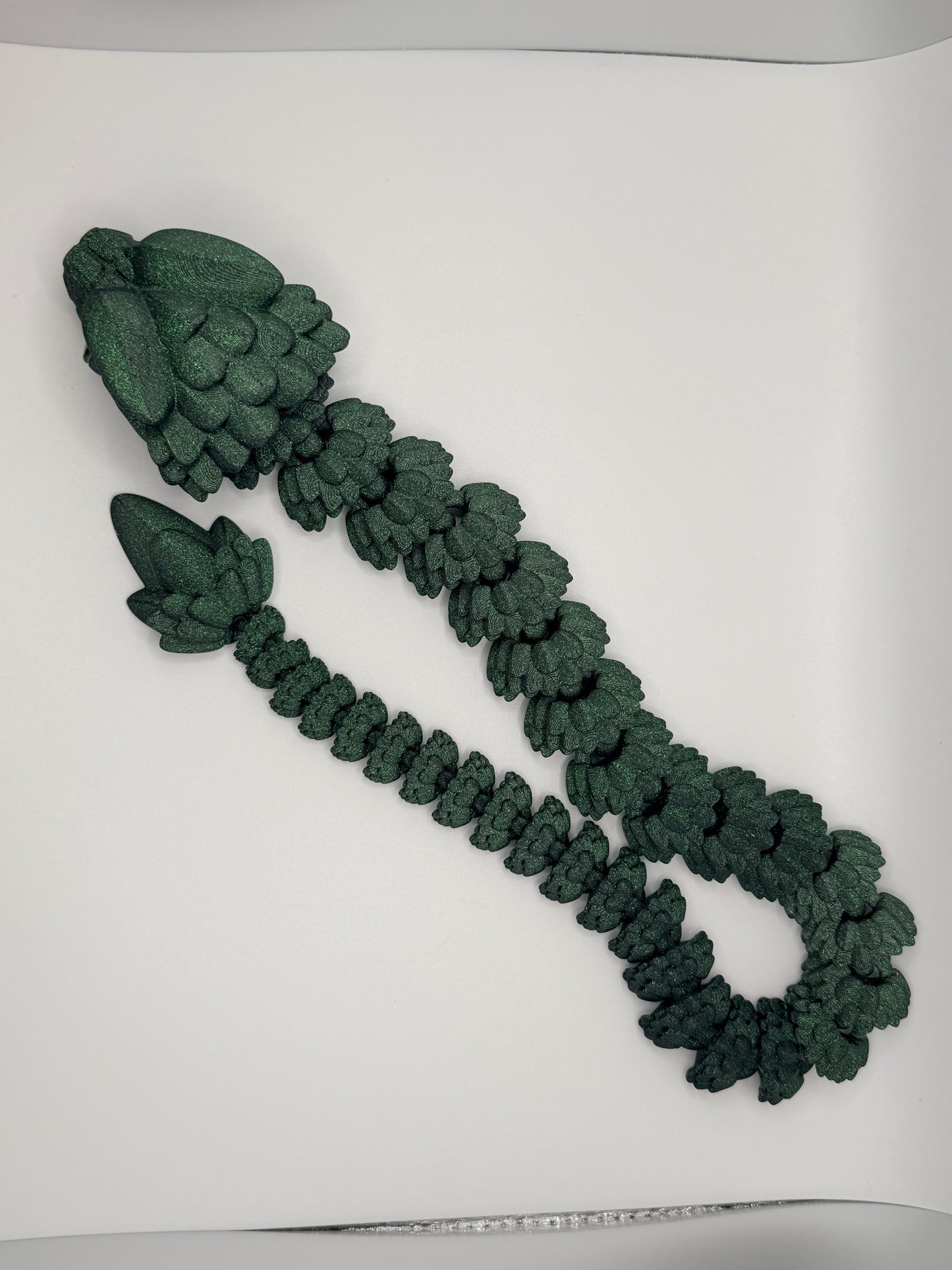 Snake - Dark Green Sparkle