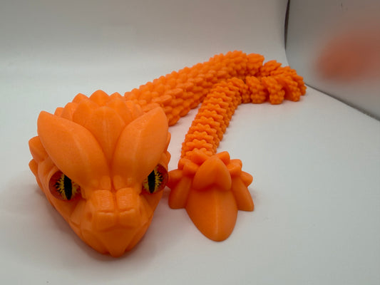 Snake - Orange (Glow in the dark)