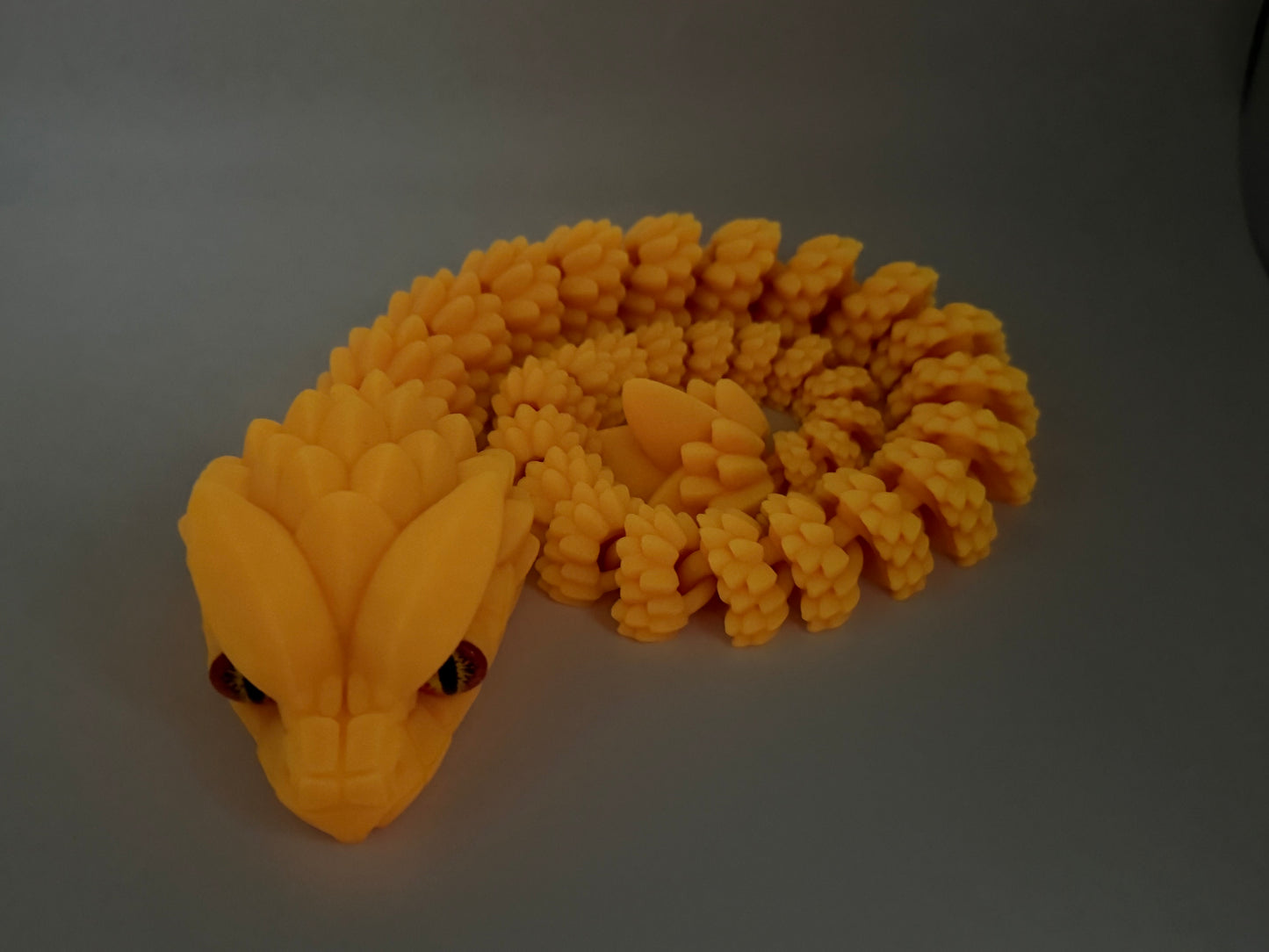 Snake - Orange (Glow in the dark)