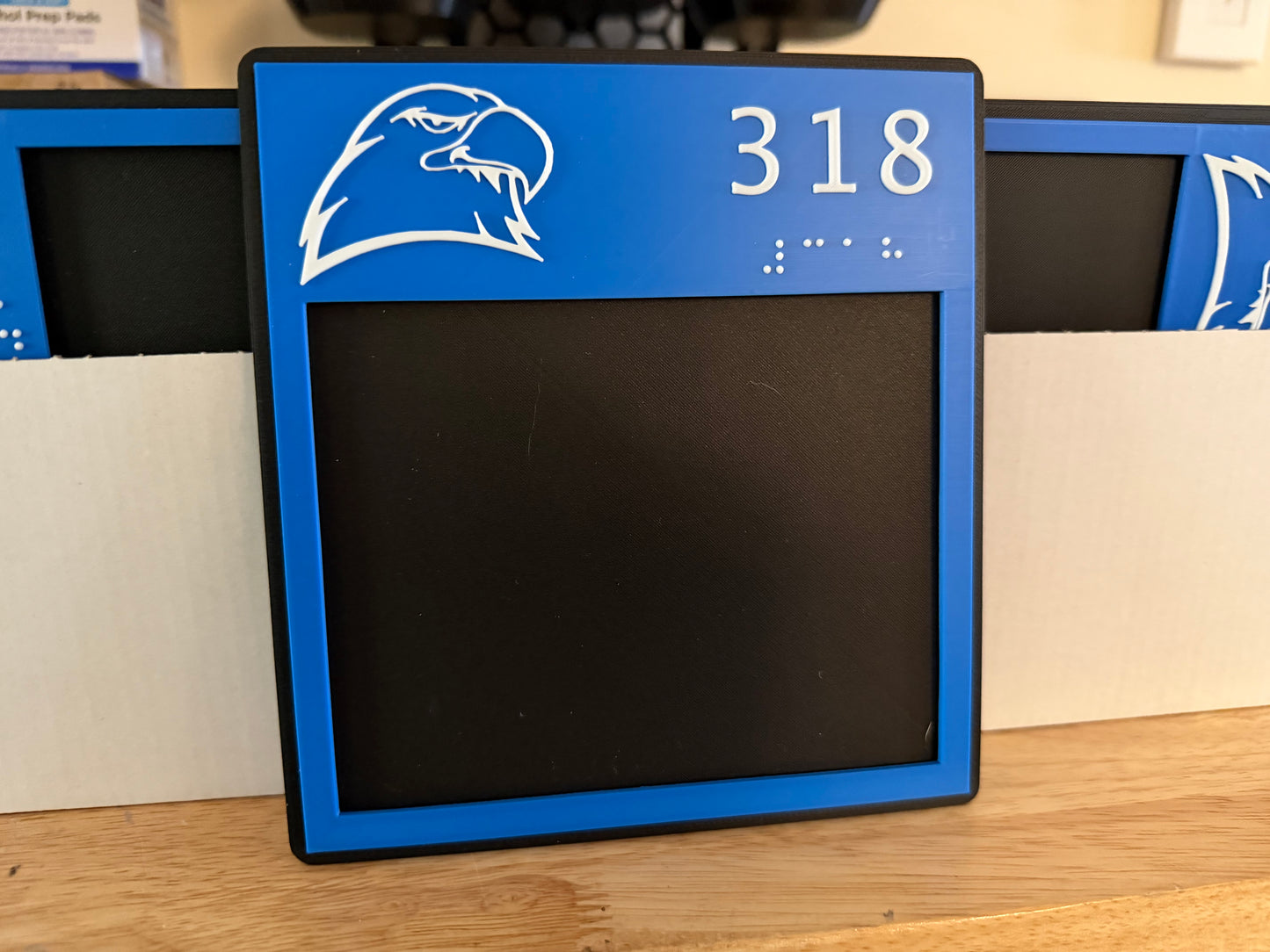 Custom 3D Printed Room ID Signs