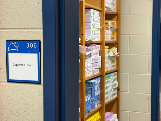 Custom 3D Printed Room ID Signs