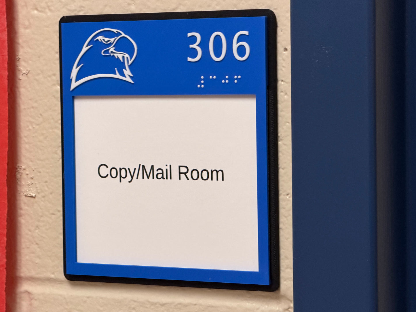 Custom 3D Printed Room ID Signs