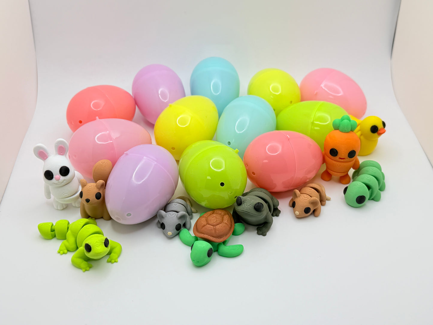 Mini Articulated Animal Fidgets – Easter Egg Fillers (Assorted Designs)